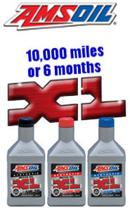 AMSOIL XL 10,000 mile drain synthetic